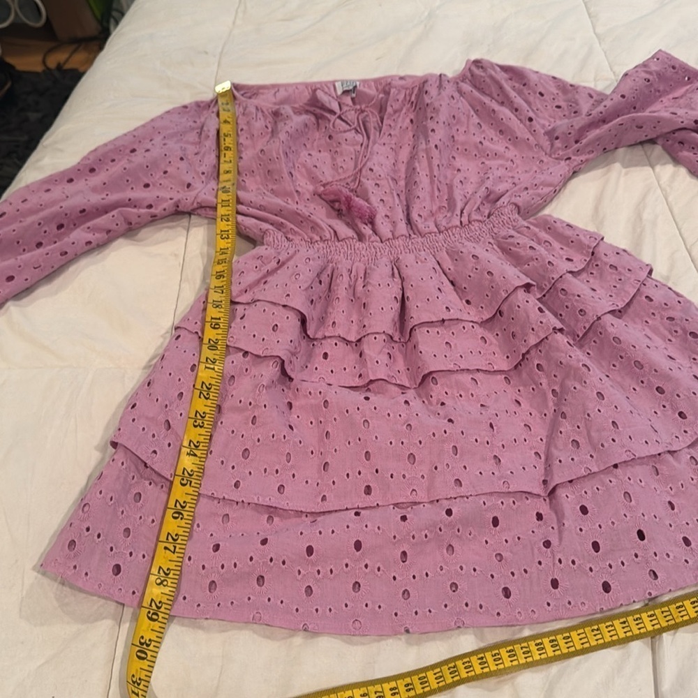 Cake for dinner purple eyelet dress - Picture 8 of 11